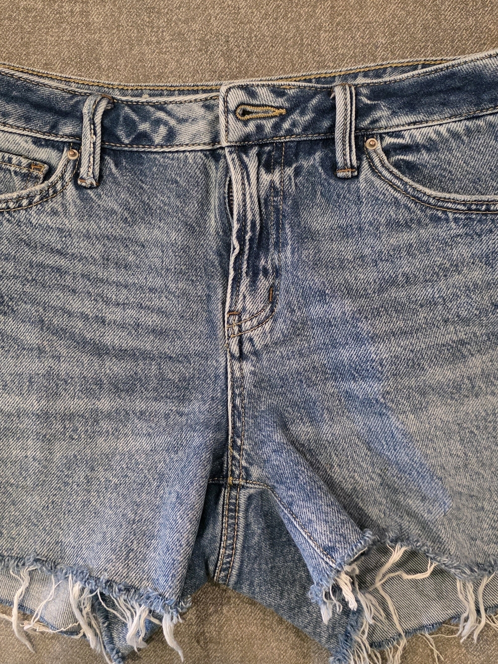 Natural Reflections Light Blue Denim Shorts